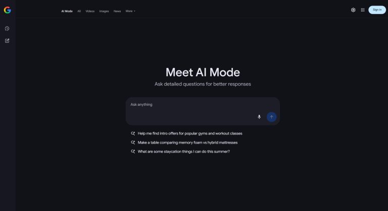ai mode google
