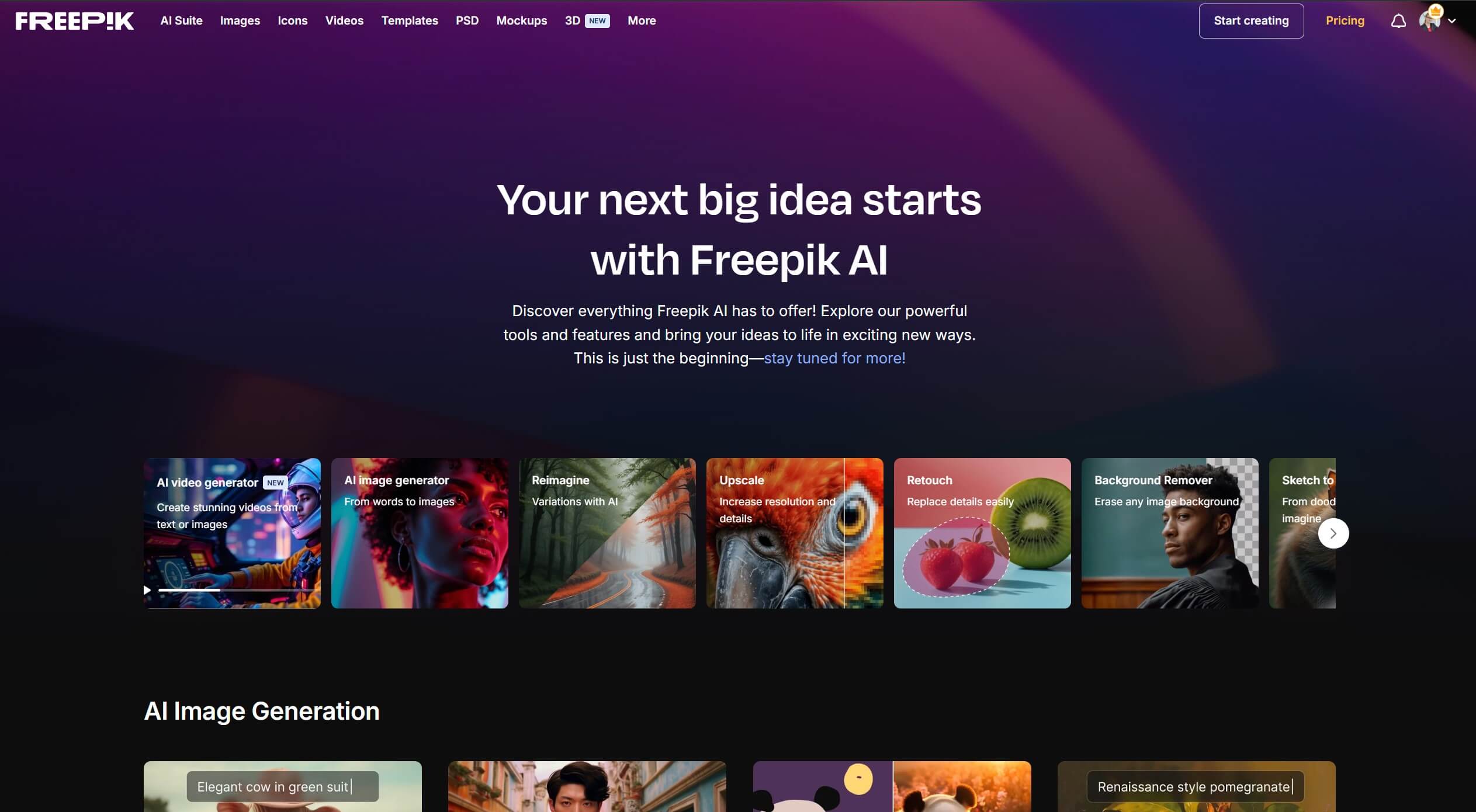 Freepik AI